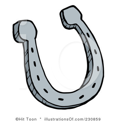 400x420 Horse Shoe Clip Art