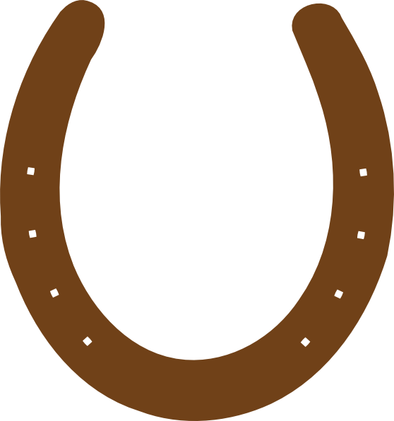 558x597 Horseshoe Clip Art