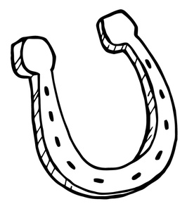 266x300 Watch More Like Pink Horseshoe Clip Art