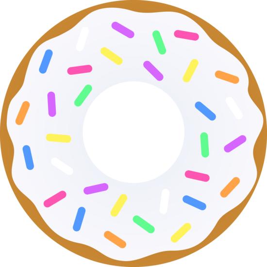 550x550 Doughnut Clipart Clipart Panda