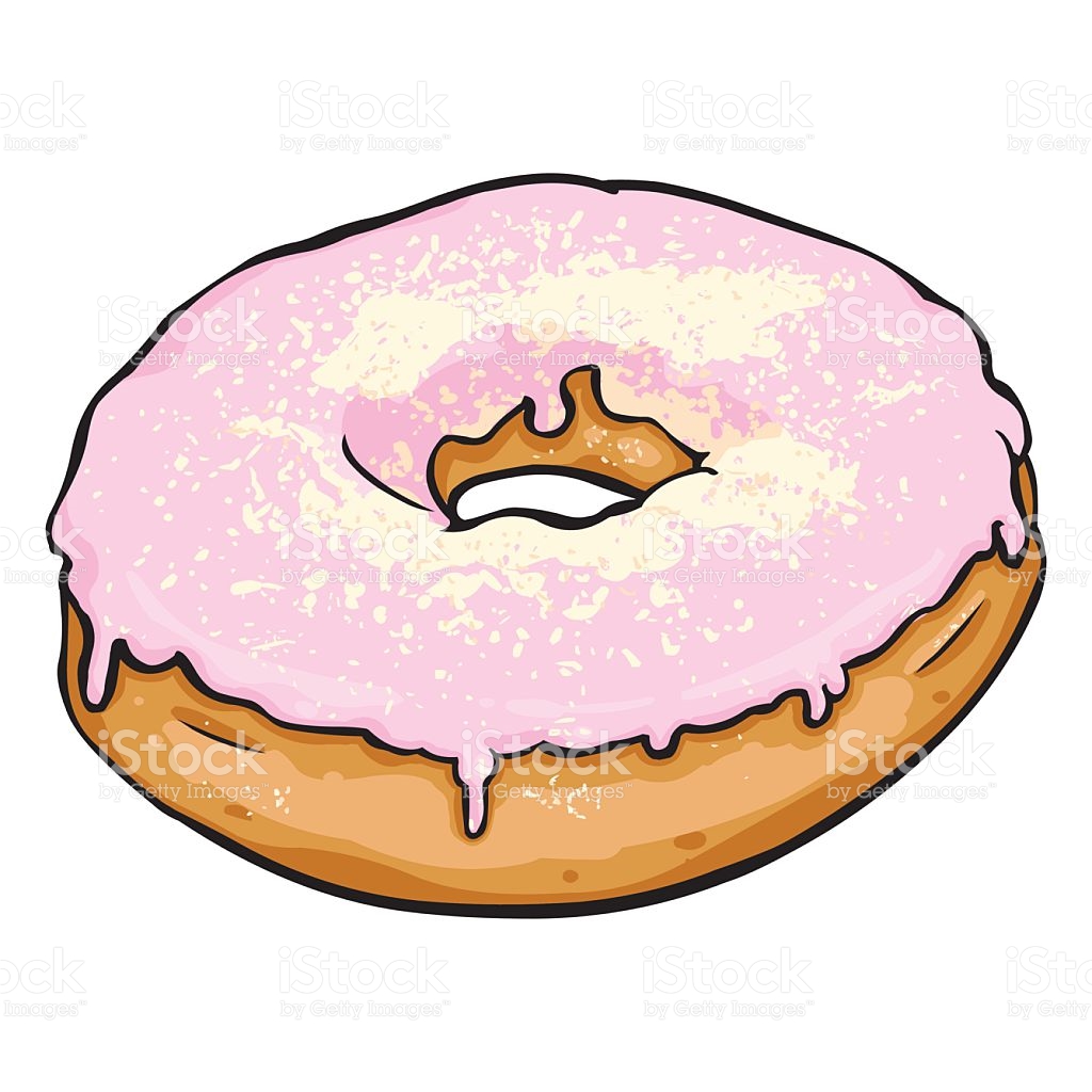 1024x1024 Doughnut Clipart Breakfast Item