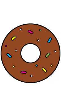 215x382 How To Draw A Doughnut, Food, Easy Step By Step Drawing Tutorial