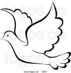 236x243 Christmas Doves Clipart