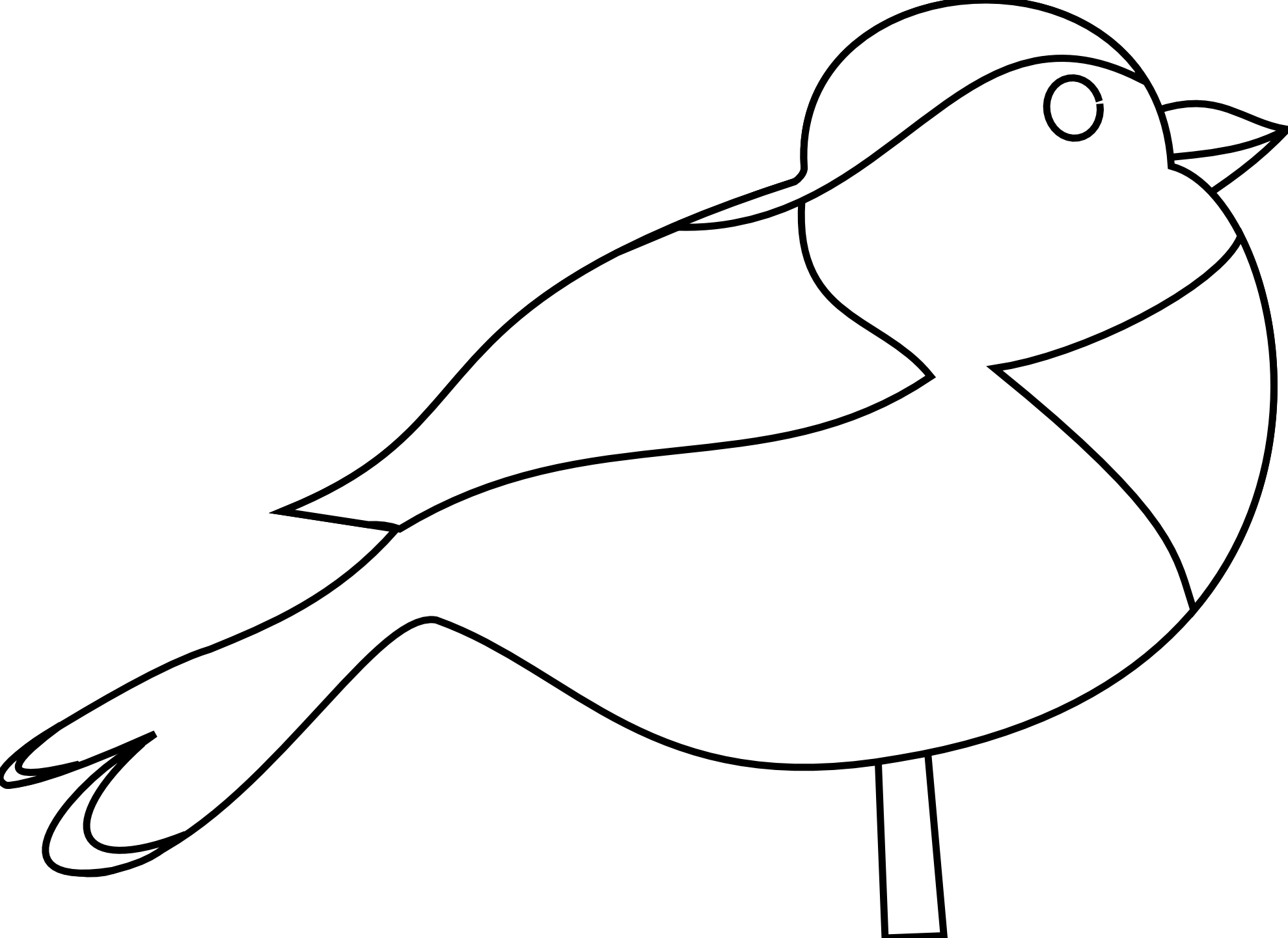 1979x1441 Mourning Dove Clipart Black And White