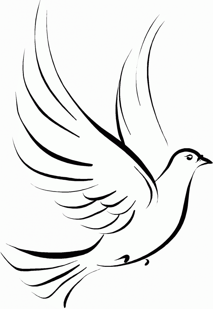 707x1024 Beautiful Design Dove Clip Art Holy Spirit Pictures Free Clipartix