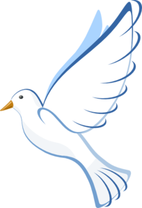 204x299 White Dove Clipart