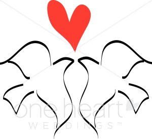 300x274 Clipart Doves Wedding Dove Clipart