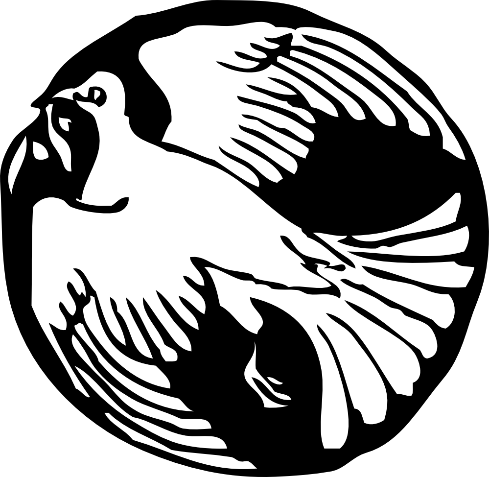 999x974 Clip Art Dove In Circle Black White Line Art Svg