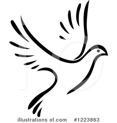 400x420 Dove Clipart