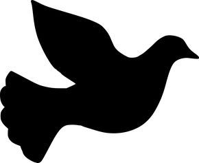 290x237 Dove Pigeon Silhouette Black Transparent Image Loft Logo