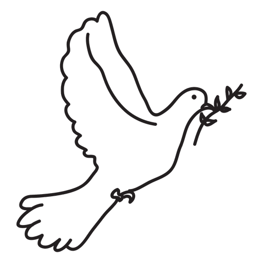 512x512 Peace Dove Symbol