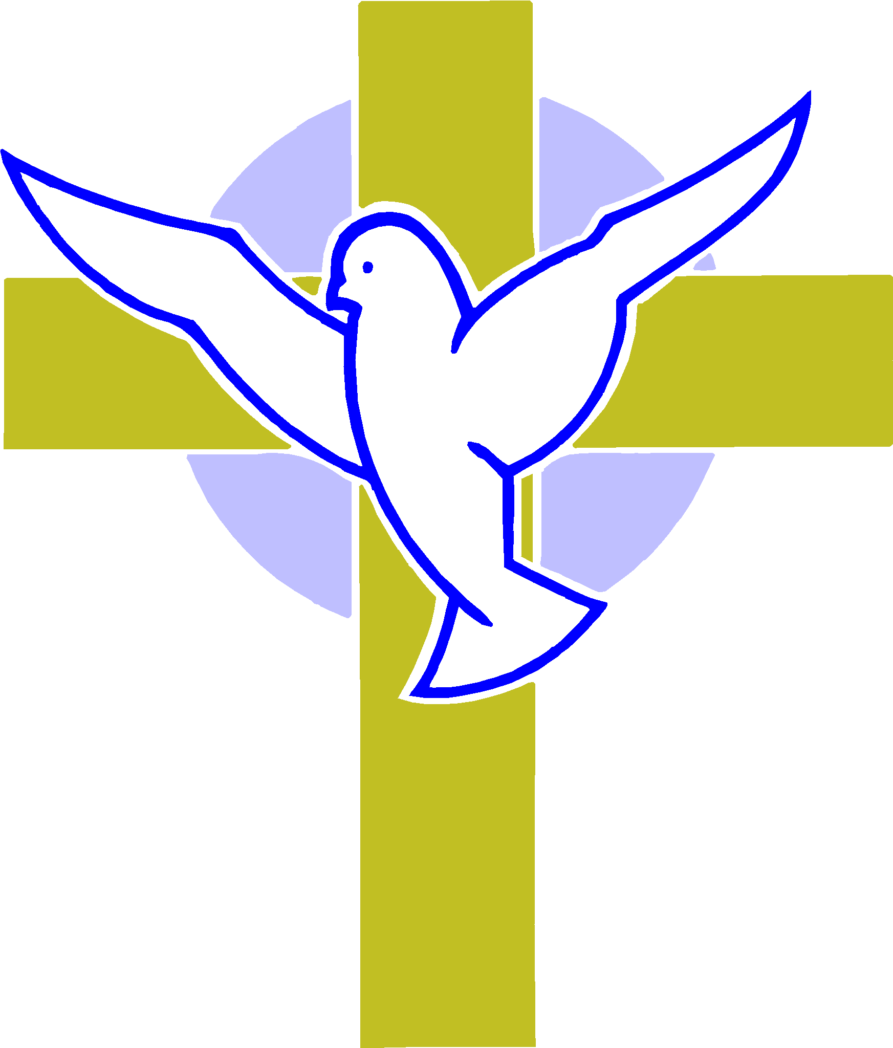 Dove With Cross Free Download On Clipartmag