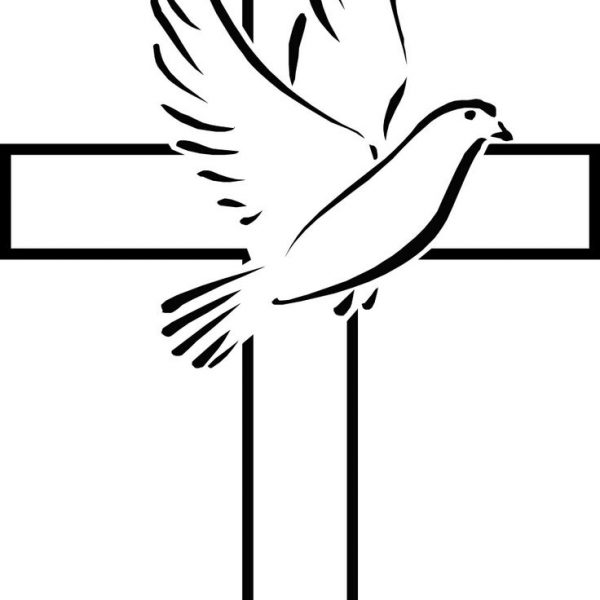 Dove With Cross | Free download on ClipArtMag