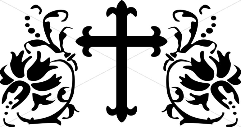 776x409 Lily Clipart Dove Cross