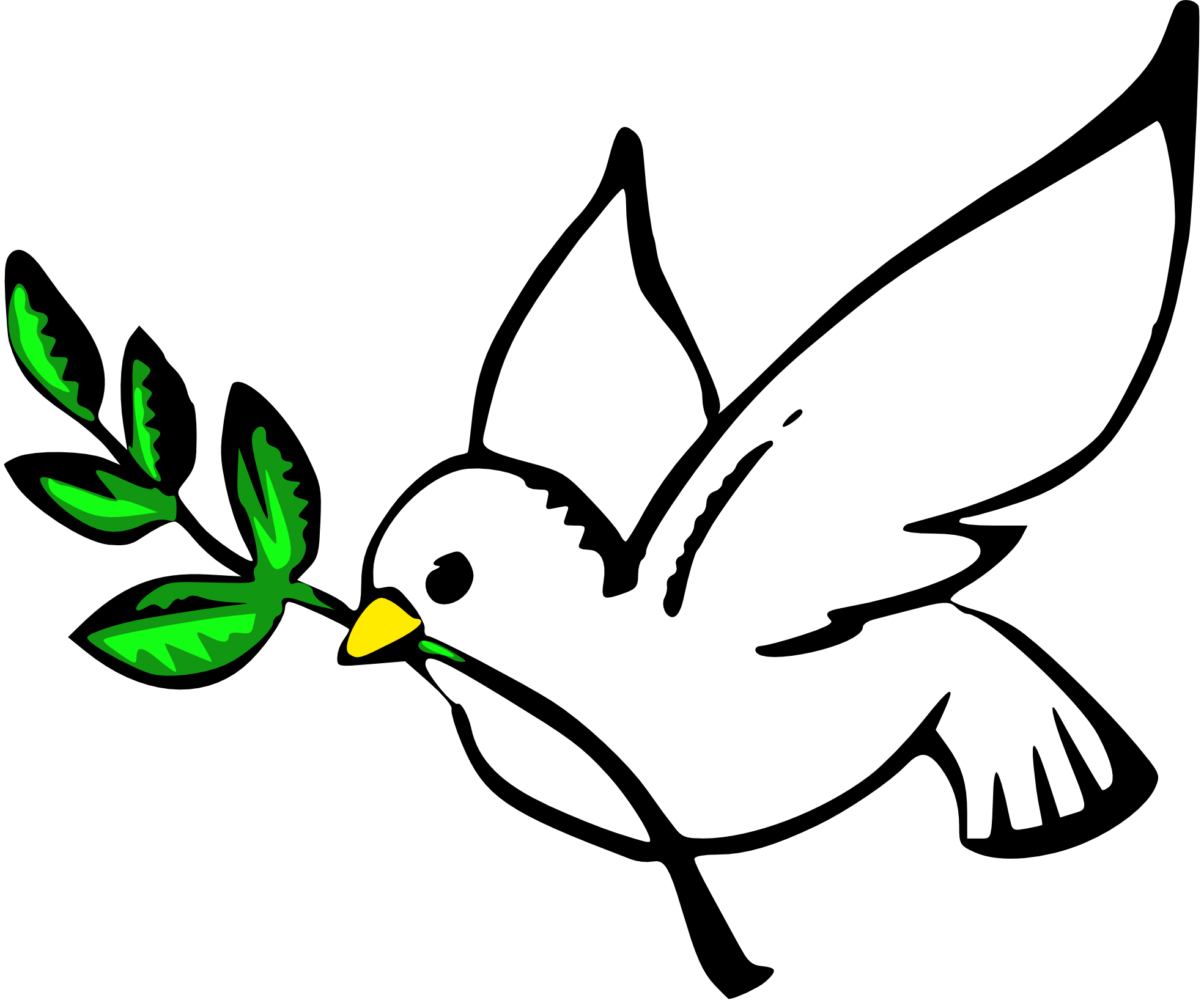1969x1641 Doves Clipart