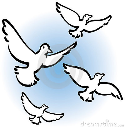 400x411 Peace Dove Clipart Dove Flying
