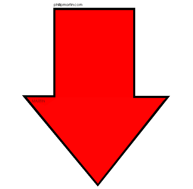 648x633 Down Arrow Clip Art Tumundografico 3