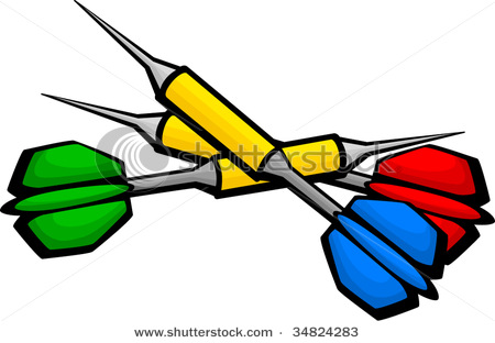 450x312 Darts Clipart