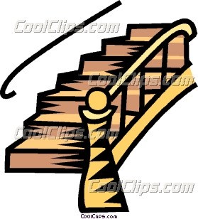 279x308 Clip Art Stairs Outline Staircase Gallery