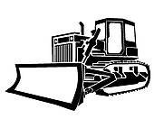 170x142 Bulldozer Clip Art