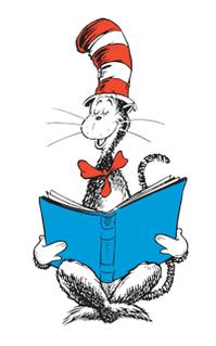 199x319 Dr Seuss Reading Clipart