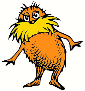 281x300 5 9 Dr Seuss Cat Hat Lorax Wall Sticker Glossy Cut Out Border
