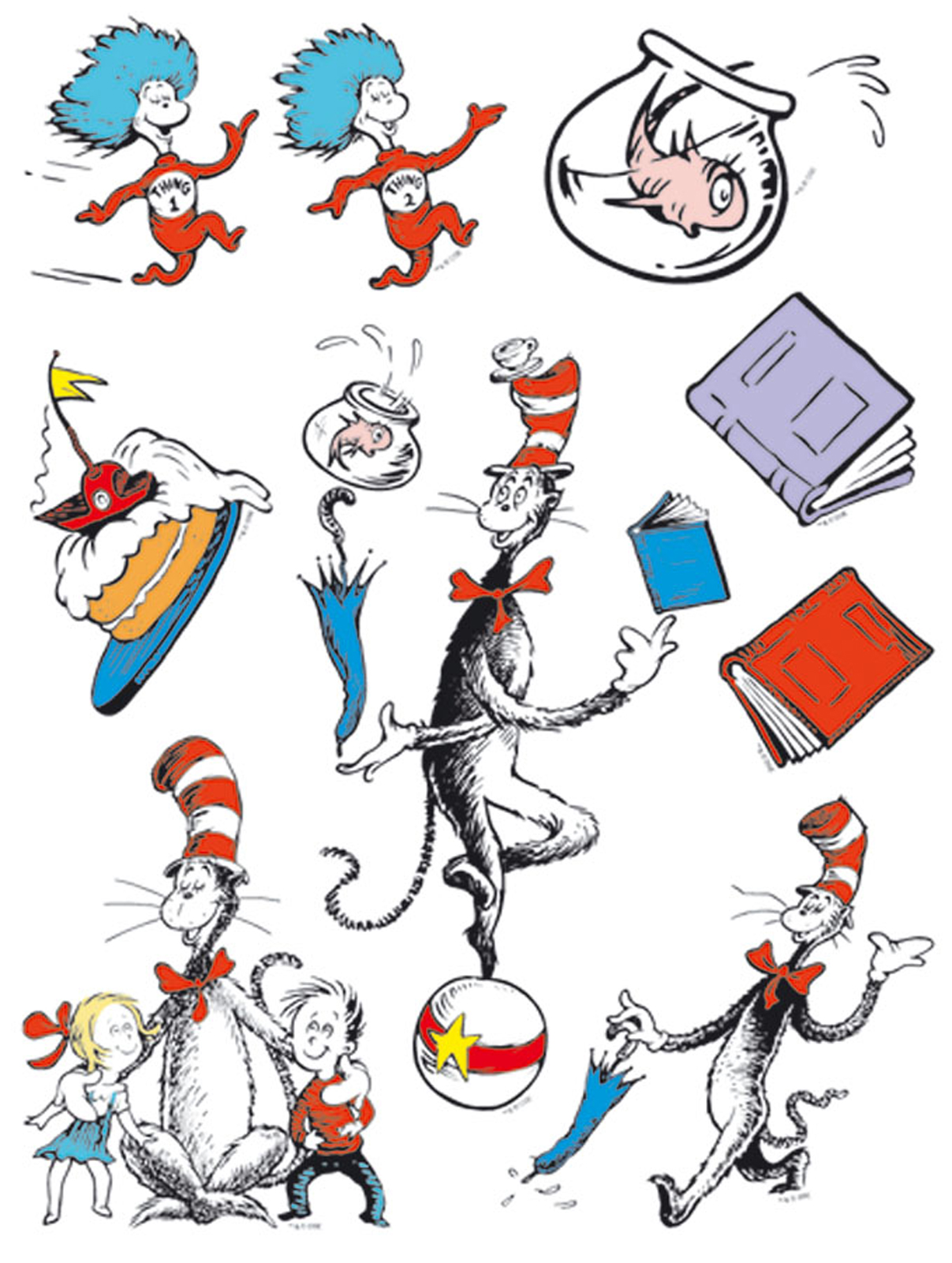 1207x1600 Free Clip Art Cat In The Hat Dr Seuss Danasrfl Top Image