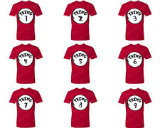 225x180 Universal Studios Thing One T Shirt Medium Seuss Characters Tee