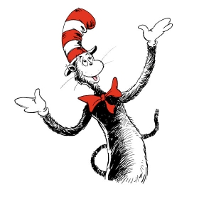 Dr Seuss Clipart Black And White