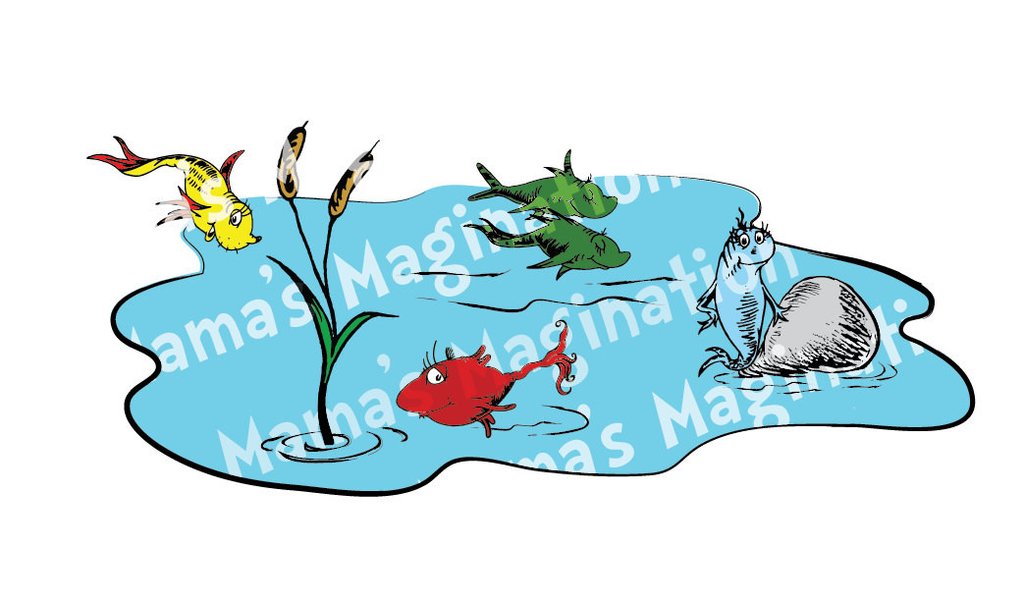 1024x602 Dr. Seuss Inspired One Fish, Two Fish Jumping Pond Mama's Magination