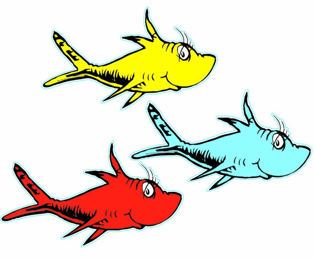 Dr Seuss Fish Images | Free download on ClipArtMag