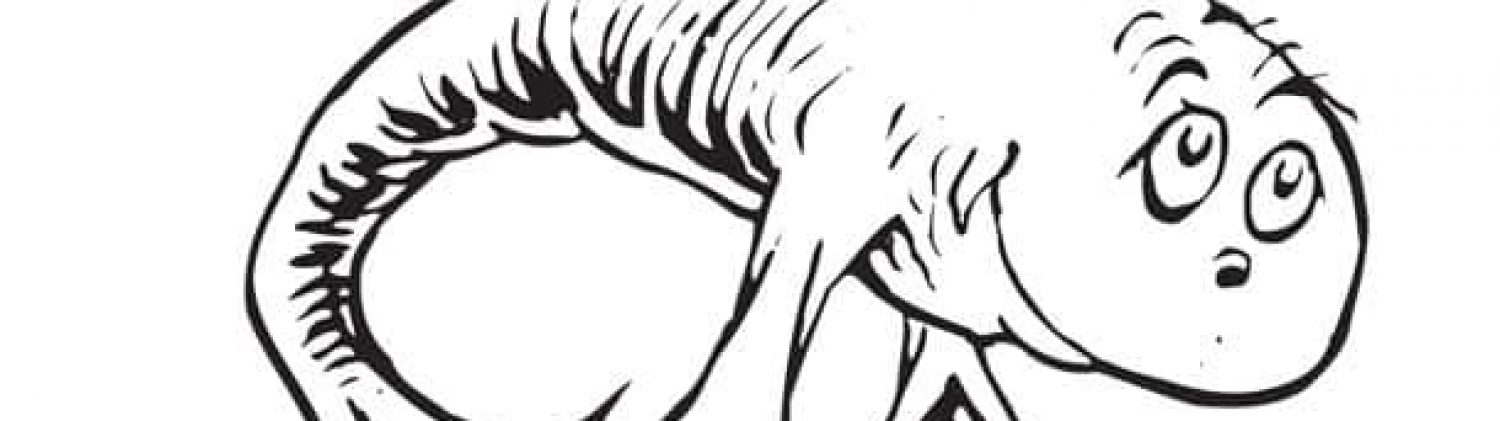 1500x421 Dr Seuss Fish Coloring Page Timykids
