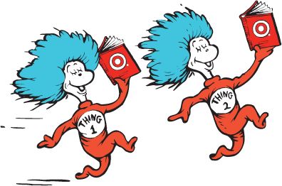 396x262 Thing 1 And Thing 2 Clipart