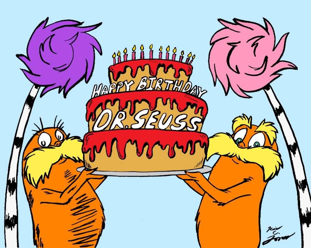 1000x798 Happy Birthday Dr. Seuss Clipart