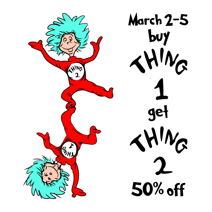 700x700 March 2 5 Dr. Seuss Birthday Event