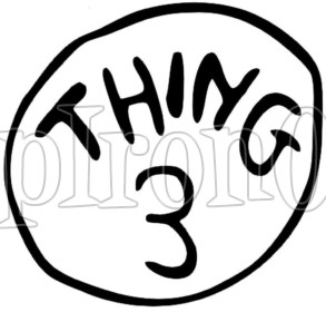 293x280 Dr. Seuss Cat In The Hat Dad Of All Things ~ T Shirt Iron