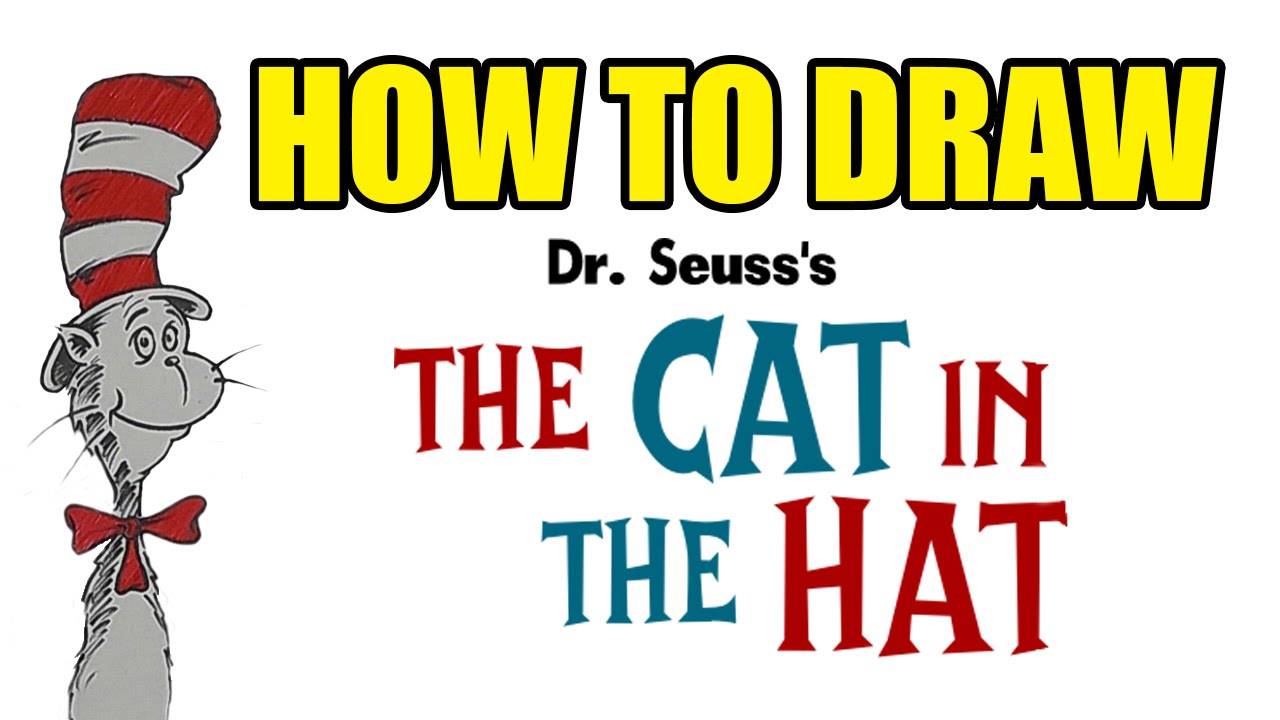 1280x720 How To Draw Dr Seuss Cat In The Hat