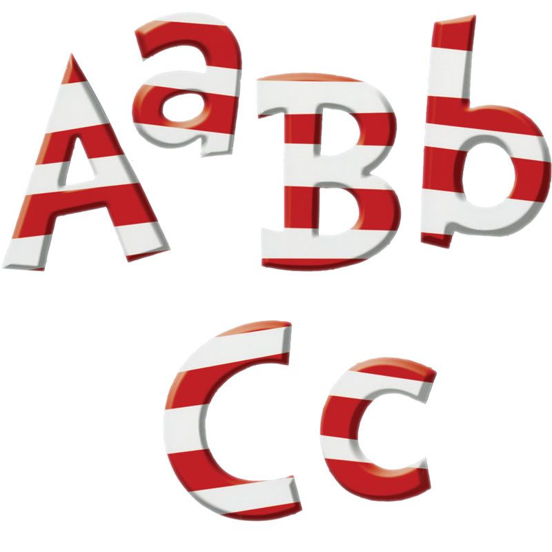 800x800 Dr. Seuss Punch Out Reusable Letters