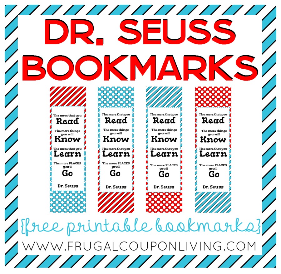 900x878 Free Printable Dr Seuss Bookmarks