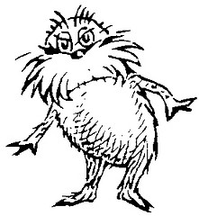 221x240 Dr. Seuss Black And White Clip Art