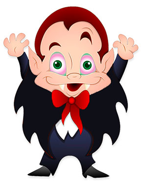 296x374 Dracula Clipart Cute