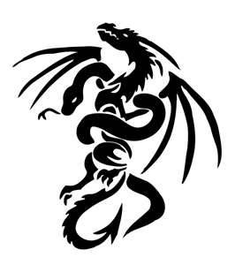 Dragon And Snake Tattoo