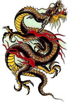 Dragon And Snake Tattoo | Free download on ClipArtMag