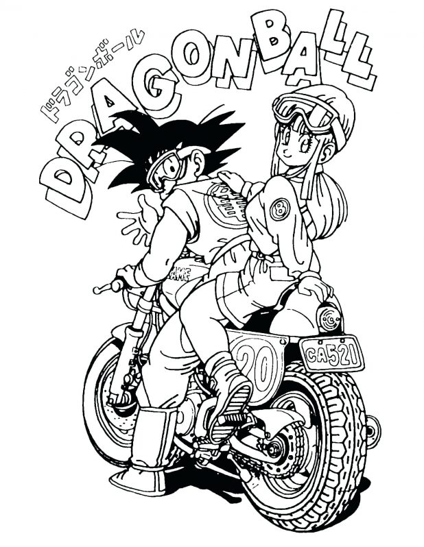 618x798 Astounding Dragon Ball And Coloring Pages With Z 154 Charming Page