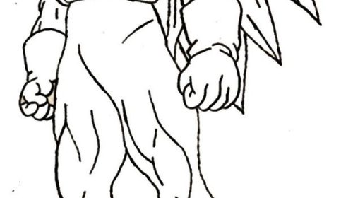 500x280 Vegeta Coloring Pages Inspirational Dragon Ball Z Coloring Pages