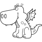 140x140 Clip Art Image Gallery Similar Image Cartoon Dragon Dancing