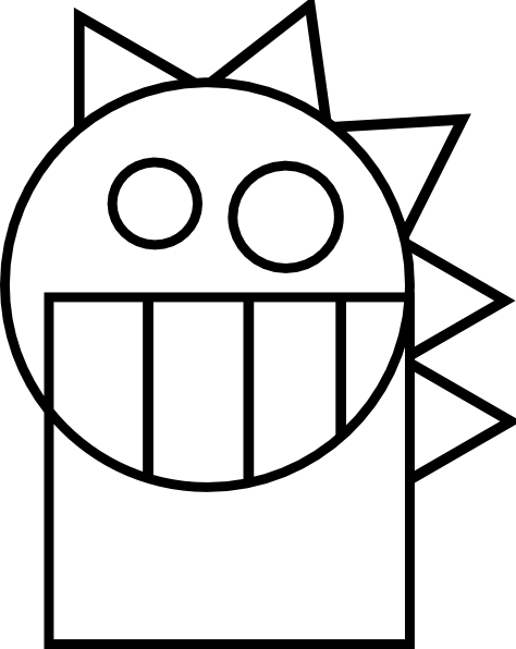 474x596 Dragon Head Clip Art