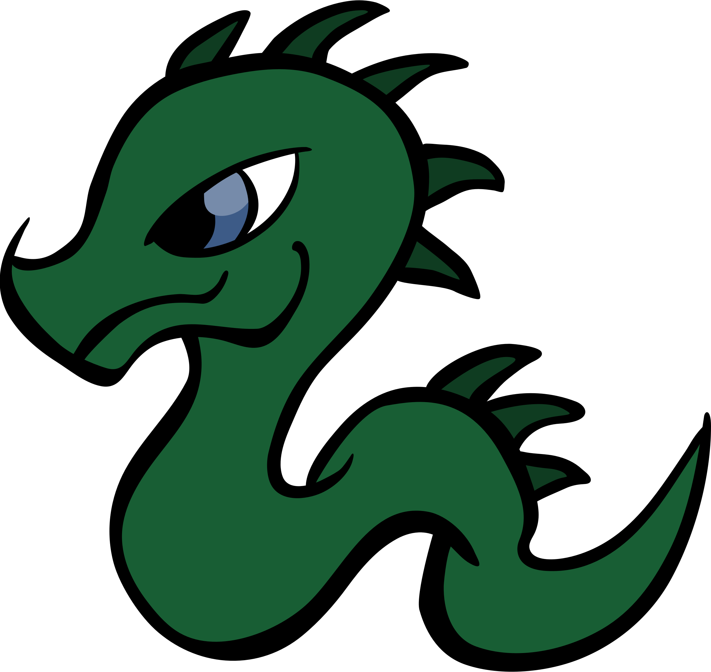 2400x2266 Dragon Clipart Baby Dragon