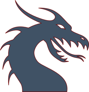 288x298 Blue Dragon Clip Art