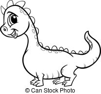 208x194 Cute Dragon Clipart Black And White